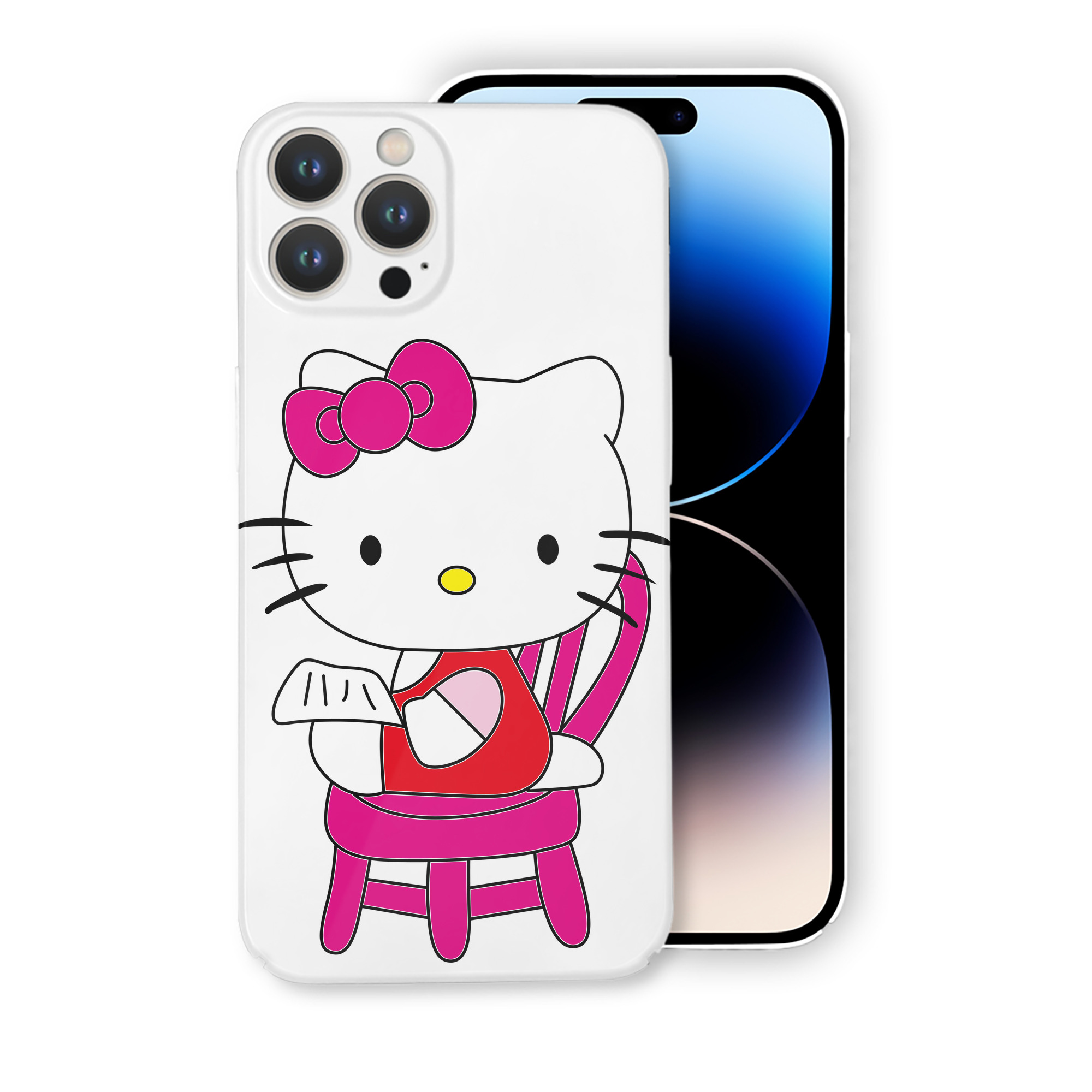 （画像用） Hello Kitty ハローキティ 【iPhone 14シリーズ対応】ハードケース
